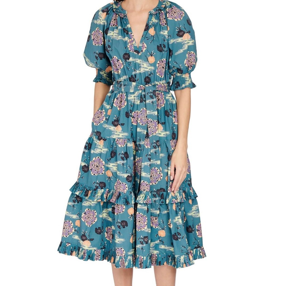 Ulla Johnson Dasha Dress in River, size 12